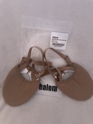 NEW Dance Lyrical Jazz Half Sole Shoes Turners Nude/Tan Child & Adult Size 10am