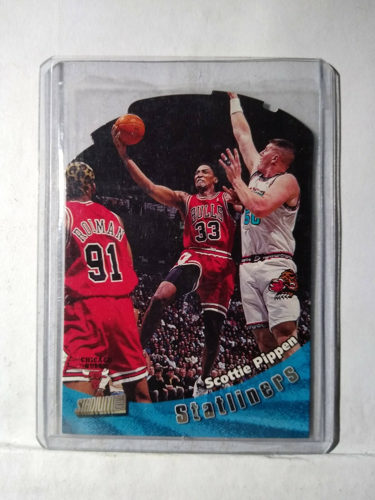 Trippen ★goblet39 1997-98 Z FORCE SCOTTIE PIPPEN ZUPERMAN CARD #191 **NM-MT