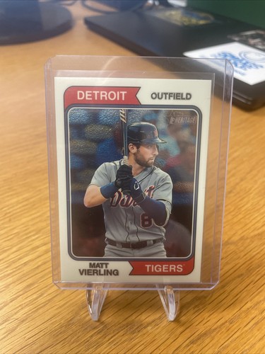 2023 Topps Heritage High Chrome Matt Vierling /999 Tigers