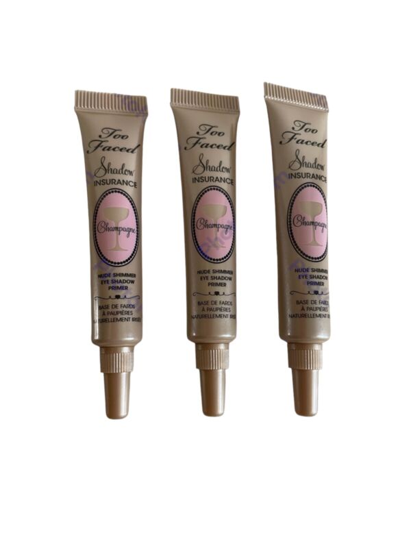 Too Faced Shadow Nude Shimmer Eye Shadow Primer - 3PC - Fresh and Long-lasting!