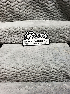 Greer Amps Sticker Black & White 