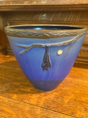 Ephraim Faience  Pottery Bowl  Fright Night Bowl Kevin Hicks