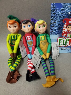 Elf Mates Elf on the Shelf 3 Figures Complete Set Includes Book Christmas Décor