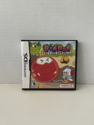 (未使用･未開封品)　ディグダグ ディギング ストライク gsx453j Dig Dug Digging Strike (Nintendo DS, 2004) Complete In Box Namco