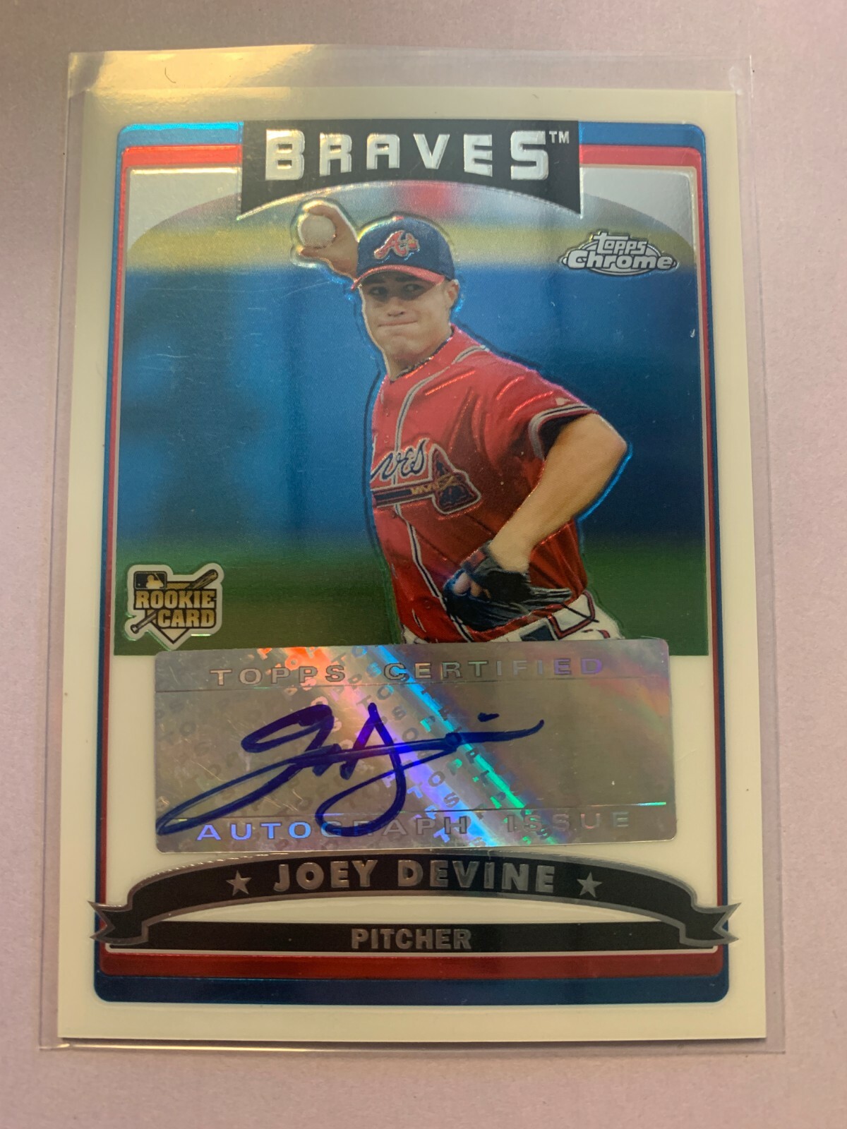 A6559 - 2006 Topps Chrome #341 Joey Devine Auto RC | eBay