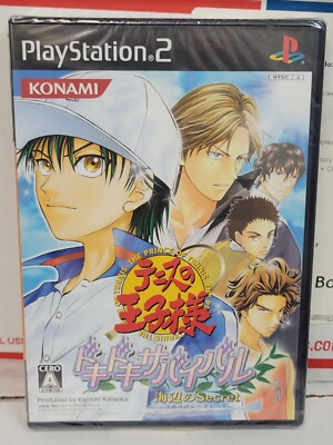 Prince of Tennis Doki Doki Survival Umibe no Secret (2007) Brand New Japan PS2