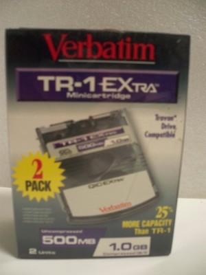Verbatim, TR-1 EXtra - QIC EXtra Minicartridge -  p/n: 91757, or 91690