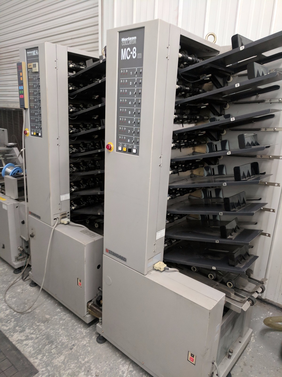 HORIZON 2 TOWER COLLATOR BOOKLET MAKER & TRIMMER DUPLO, BOURG