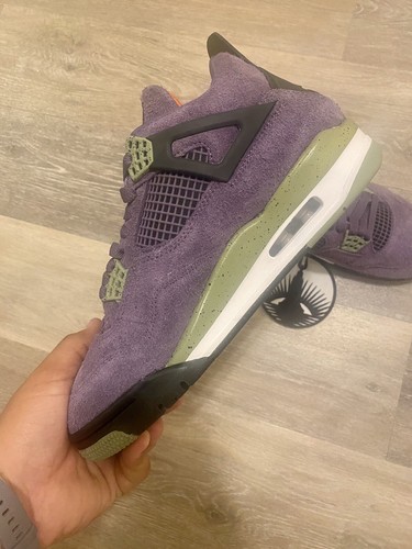 Pre-owned Jordan Nike Air  4 Retro 'canyon Purple Orange' Aq9129-500 Women's 9, Men's 7.5