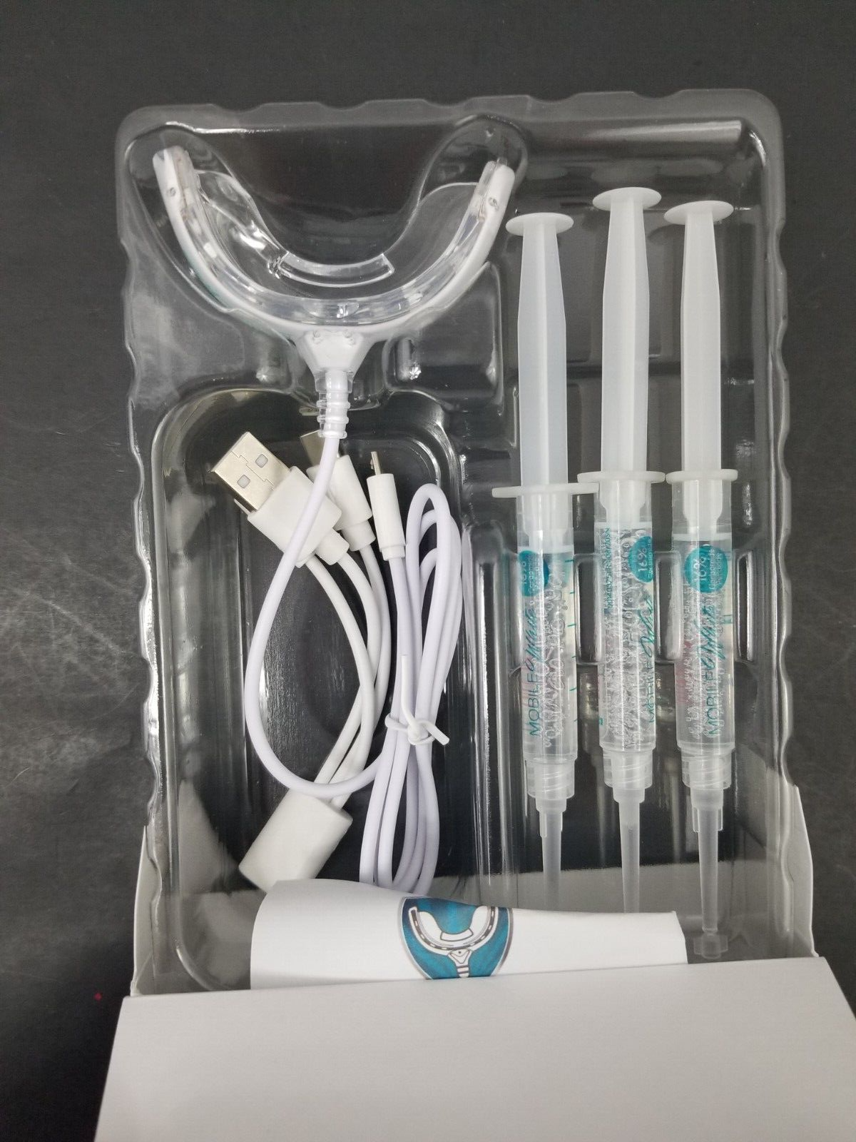 Mobile White Advanced Teeth Whitening Kit VIP Edition Brighter Whiter Teeth READ
