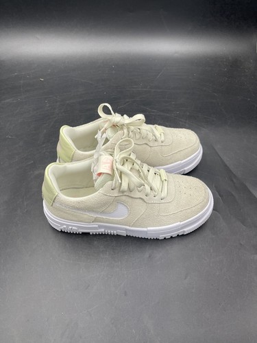 pre-owned Nike Air Force 1 Pixel Beige green Shoes Women's Size 6 w/box |  eBay