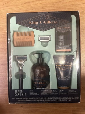 King C. Gillette Men Beard Care Kit - 7 Piece Set