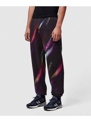 Мужские хлопчатобумажные брюки ARIES черного цвета в клетку XL