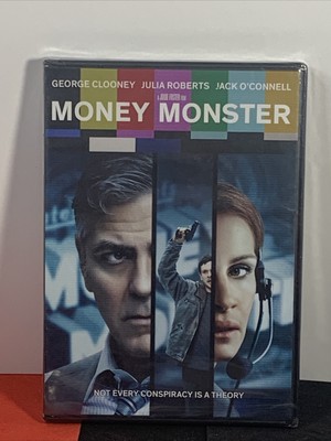 Money Monster DVD NEW SEALED Julia Roberts, George Clooney