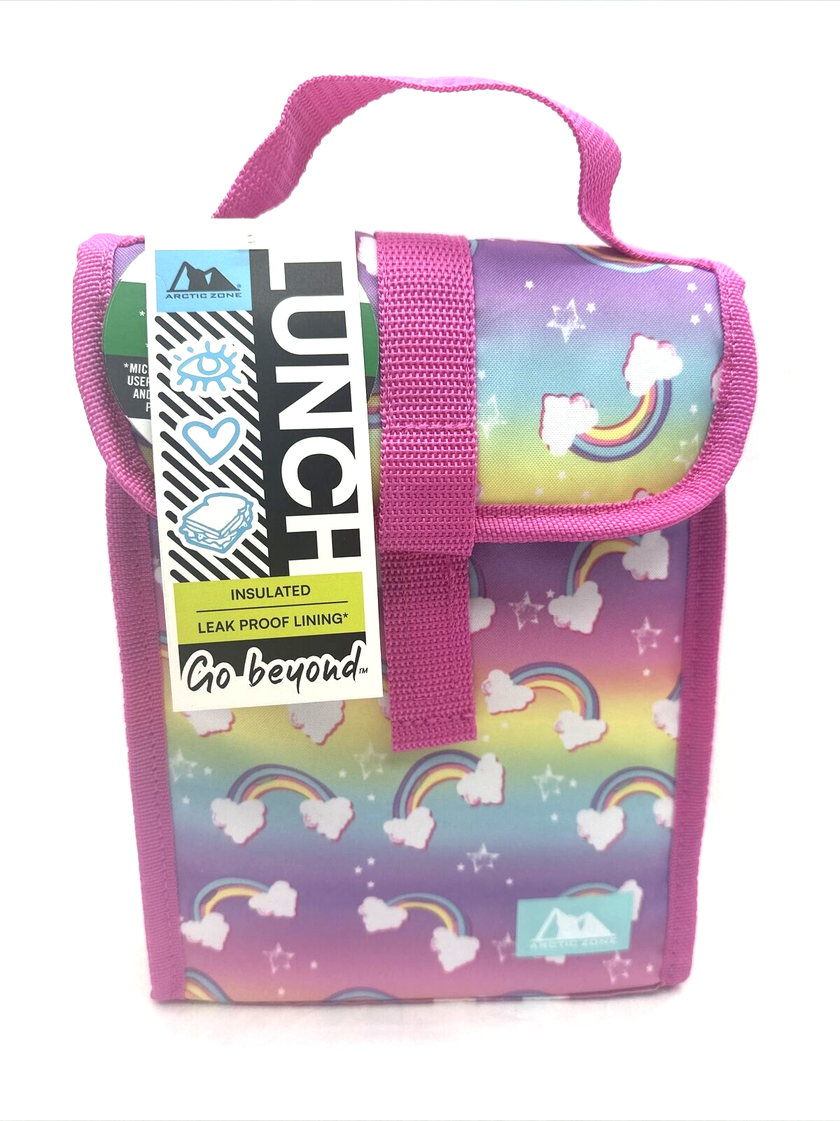 Zipper Rainbow/cloud Pattern