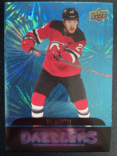 20-21 UD Extended Hockey Rookie Blue Dazzlers DZ-126 TY 20-21 UD Extended Hockey Rookie Blue Dazzlers DZ-126 TY