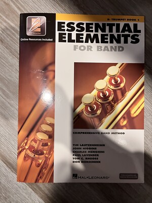 NEW! Essential Elements for Band - BB Trumpet Book 1 (ISBN 978-0-634-00320-2)