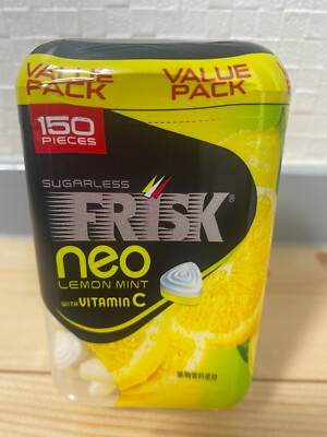 Frisk Neo Lemon Mint Bottle type 105g from Japan Kracie foods Japanese Foods