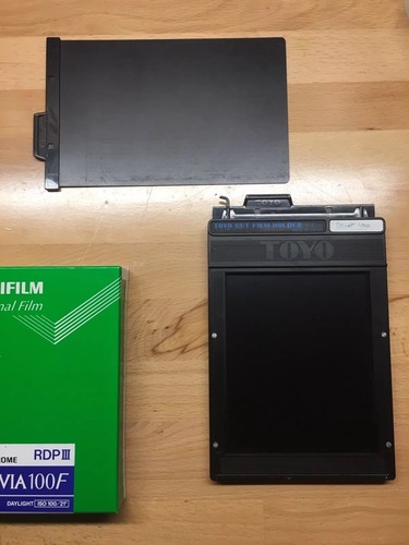 Fujifilm Provia 100F Color slide film 4 x 5