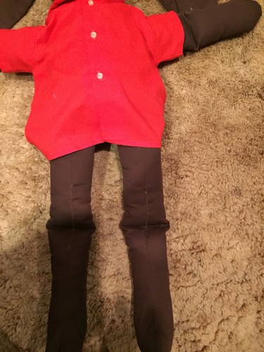 Handmade Stuffed Brown Damask Rabbit-28”