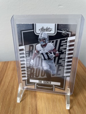 2023 Absolute - Rookies Black #133 Tre Tucker (RC) - Las Vegas Raiders    