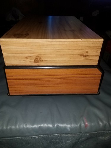 Vintage Game Center Atari 2600 Organizer Storage Case For Games + 14 games *SEE*