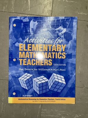 Mathematics Activities for Elementary School Teachers by Jim Williamson, Dan...