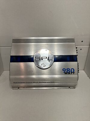 SPL ST2-980 Amplifier 2 Channel  980 watt CarStereo Audio Amp.