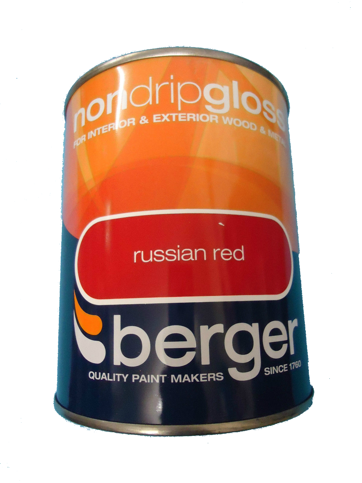 Berger 750ml Non Drip Gloss For Interior / ExteriorWood/Metal Russian