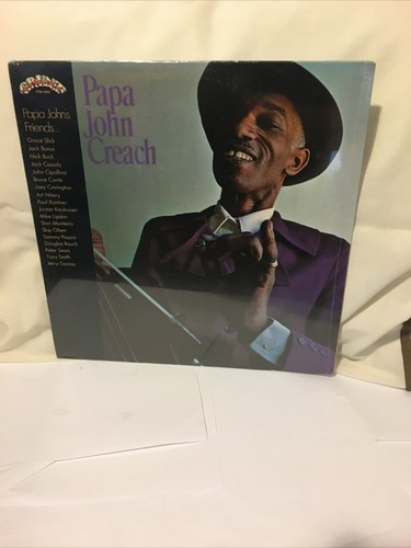 PAPA JOHN CREECH SELF TITLED LP 1971 SEALED FIRST PRESS