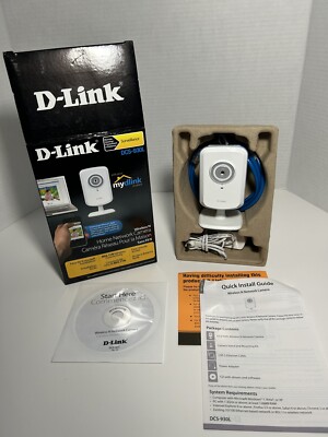 D-Link WiFi Camera DCS-930L Home Network Camera - Easy Remote Access