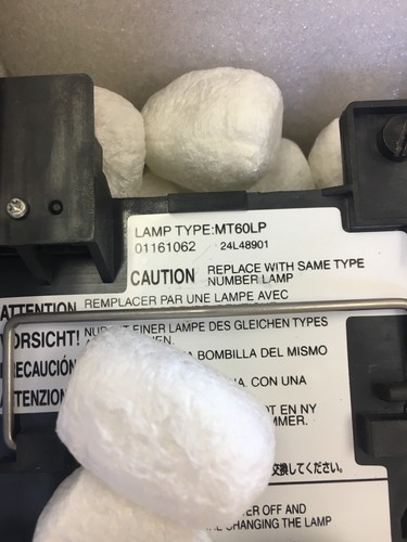 NEC MT-60LP MT60LP MT-60LPS MT60LPS LAMP FOR MODELS MT1060 MT1060R MT860 MT1065