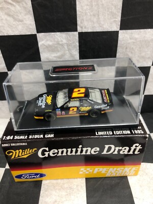 Rusty Wallace #2 MILLER GEUINE DRAFT 1995 T-Bird 1:64 DOVER WIN