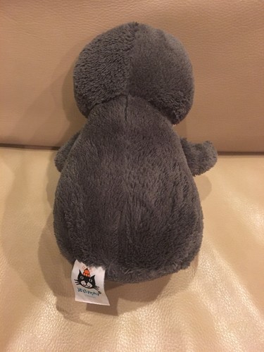 Jellycat Medium Peanut Penguin 9” Plush Soft Toy Stuffed Gray White HTF