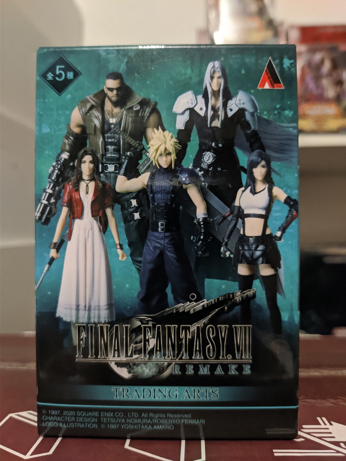 Final Fantasy VII Remake - Trading Arts Figuren 5er-Set (Cloud, Aerith) NEU OVP