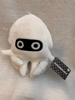 Good Stuff Nintendo 2023 Mario Kart White Squid Plush 11'' NWT