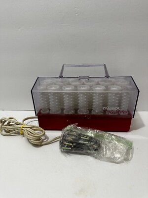 Vintage C20 S-Z Clarion 2.0 Hairsetter Curlers Hot Rollers Pageant Cheer