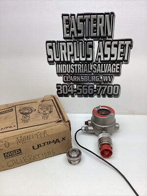 MSA Ultima XE Gas Monitor W/ Sensor  For Hazardous Location