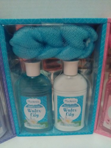 8.1 oz Modesa bath 3 piece Gift Sets. 3 different fragrances to choose from.