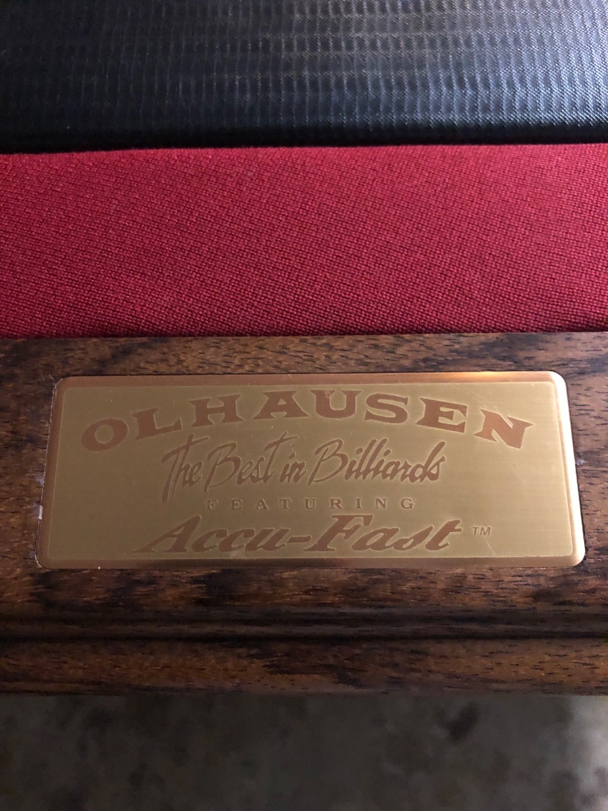 Olhausen Eclipse Pool table 9ft