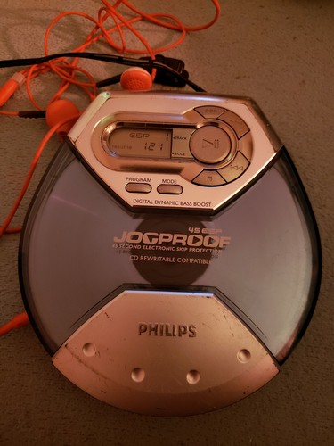 Philips AX5111/17 Portable Jogproof  CD Player Nice Condition