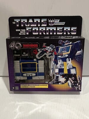 Transformers Retro 40th Anniversary G1 Soundwave Laserbeak Ravage (NIB)