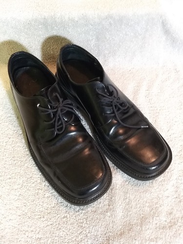 BOSTONIAN Strada イタリア製 ストレートチップ オックスフォード Bostonian Strada Men's Italian Leather Black Dress Shoes 8.5
