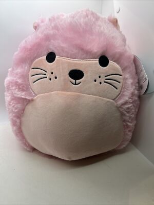 Squishmallows ANU The OTTER 12'' Plush, Fuzzy Pink Otter FUZZAMALLOW, NWT