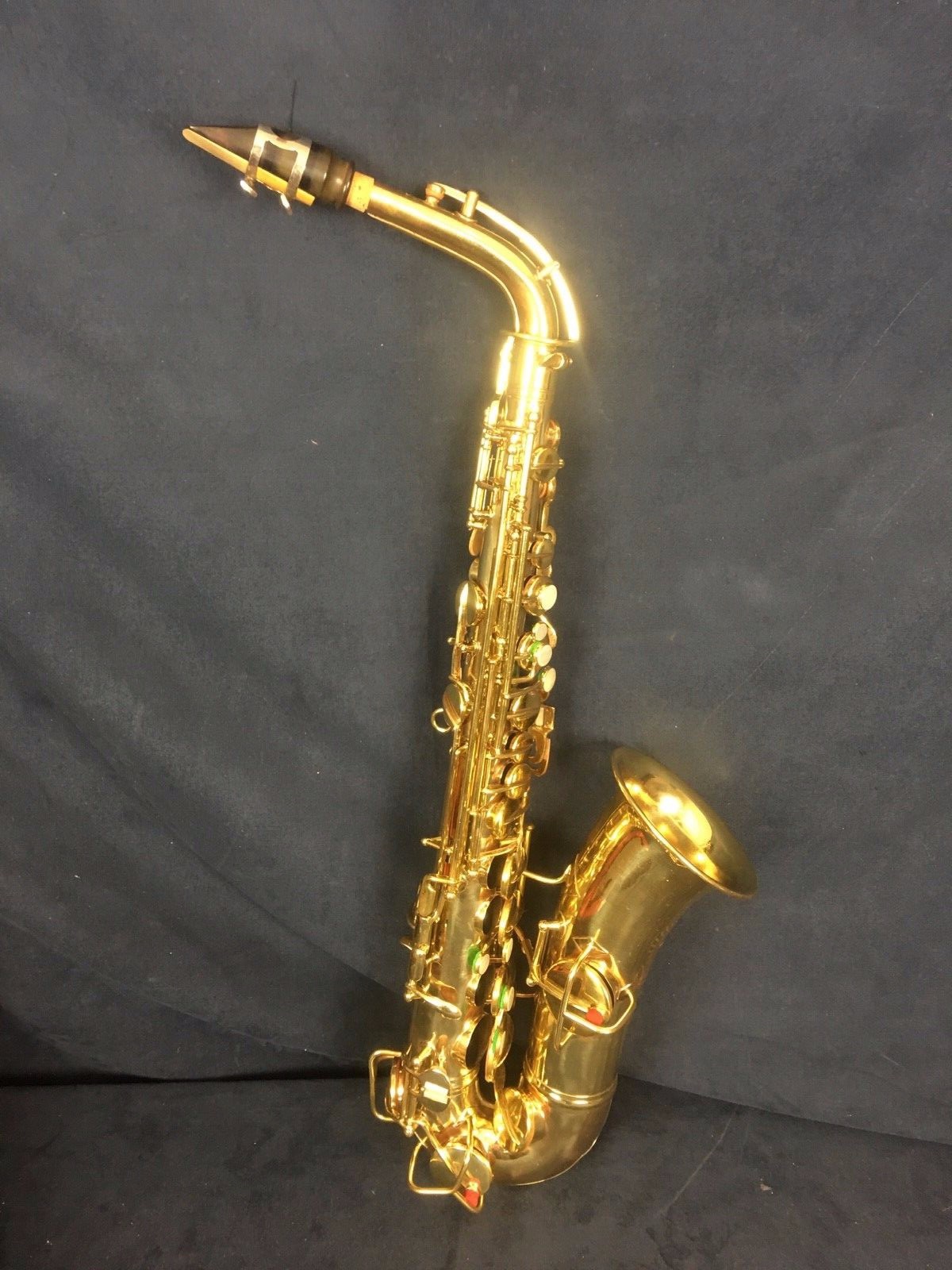 Vintage 1920's Wurlitzer American Alto Sax. Model 48M. New Pads. Refurbished.