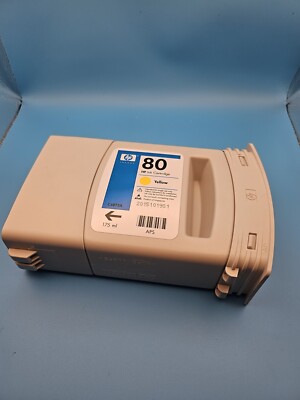 Genuine HP 80 Yellow Printhead & Cleaner C4823A Fits DesignJet 1050 1055