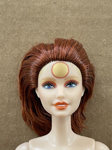 David Bowie Barbie Ziggy Stardust Limited Edition Doll Only No Outfit