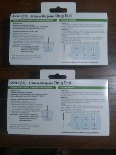 Marijuana Drug Test Urine Kit Pot,Cannabis,Weed,THC 2 Testing Kits