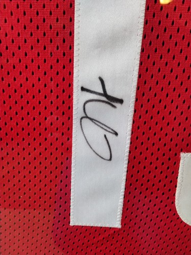 James Harden Signed Rockets 35x43 Custom Framed Jersey Beckett COA Autographed