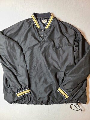 Vtg Best Buy Employee Mobile Team Jacket 3XL Pullover Windbreaker Black